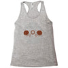 bm god drummers bass heroes too Racerback Tank