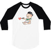 Cute Baby Painter's Dad Love 3/4 Sleeve Shirt