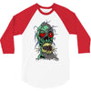 hooks tattoo 3/4 Sleeve Shirt