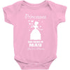 Princesses Are Born In May Baby Onesie