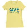 SaveThe Ocean Ladies Fitted T-Shirt