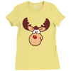christmas xmas Ladies Fitted T-Shirt
