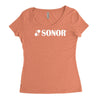 sonor new Women's Triblend Scoop T-shirt