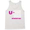 U=U Undetectable = Untransmittable Tank Top