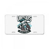 polar bear hunting License Plate