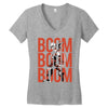 Boom Bakugou Katsuki Women's V-Neck T-Shirt