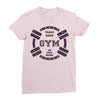 train hard Ladies Fitted T-Shirt