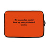 neuroscience humor Laptop sleeve