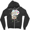 leaf cartoon Zipper Hoodie