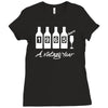 bottles 1965   mens funny Ladies Fitted T-Shirt