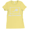 my first selfie Ladies Fitted T-Shirt