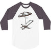 beach umbrella 3/4 Sleeve Shirt