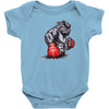 mma bulldog final Baby Bodysuit