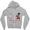 you have stolen my heart 2 Zipper Hoodie
