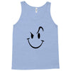 evil acid house smiley smily face mens t shirt Tank Top