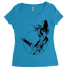 eva 01 Women's Triblend Scoop T-shirt