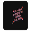 rad white and blue Mousepad