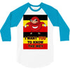 Ugandan Knuckles 3/4 Sleeve Shirt