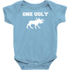 ugly moose funny animal present tee new Baby Onesie