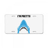 Feed Me and Tell Me I'm Pretty Baby Boy License Plate