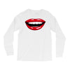 lips red Long Sleeve Shirts