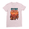 run! Ladies Fitted T-Shirt