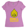 grill sergeant military Women's Triblend Scoop T-shirt