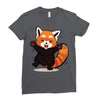 red fox Ladies Fitted T-Shirt
