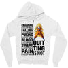 super saiyan quitting is not Zipper Hoodie