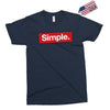 simple red Exclusive T-shirt