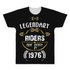 legendary riders are born in 1976 All Over Men's T-shirt