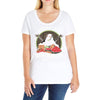 all you can eat buffet Ladies Curvy T-Shirt