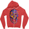 skull kid draw Zipper Hoodie
