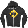 bear shark Zipper Hoodie