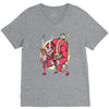 krampus (blood red) V-Neck Tee