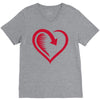 love back V-Neck Tee