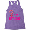 Women's March We are Strong Racerback Tank