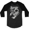 scorpio zodiac 3/4 Sleeve Shirt
