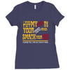 i wanna put my head in your head and smack your head Ladies Fitted T-Shirt