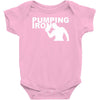pump gym training bodybuilding workout keepfit weightlifting Baby Onesie
