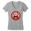 raider red Women's V-Neck T-Shirt