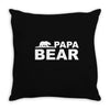Papa Bear Throw Pillow