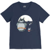 totoro super hero V-Neck Tee