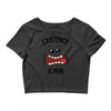 existnece is pain Crop Top