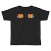 pumpkin skull hand Toddler T-shirt