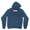 dafuq slogan box logo Youth Hoodie