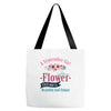 Girl Like A Flowers Tote Bags