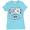 reel to reel Ladies Fitted T-Shirt