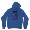 my dad was so brave god made him an angel Unisex Hoodie
