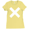 cross logo Ladies Fitted T-Shirt